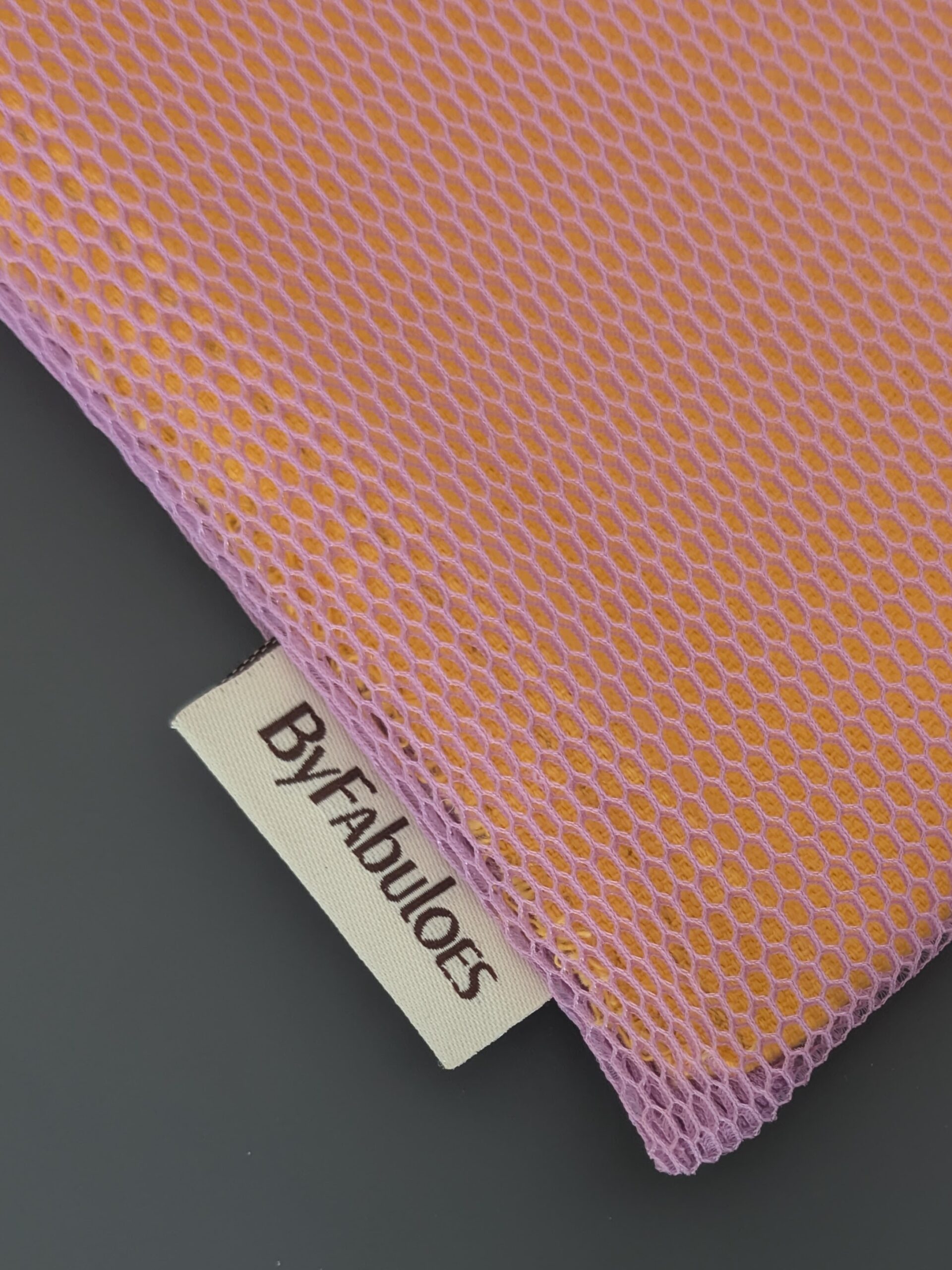 Tas-3dmesh-lila-geel-close