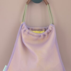 Tas-3dmesh-lila-geel-hang-open