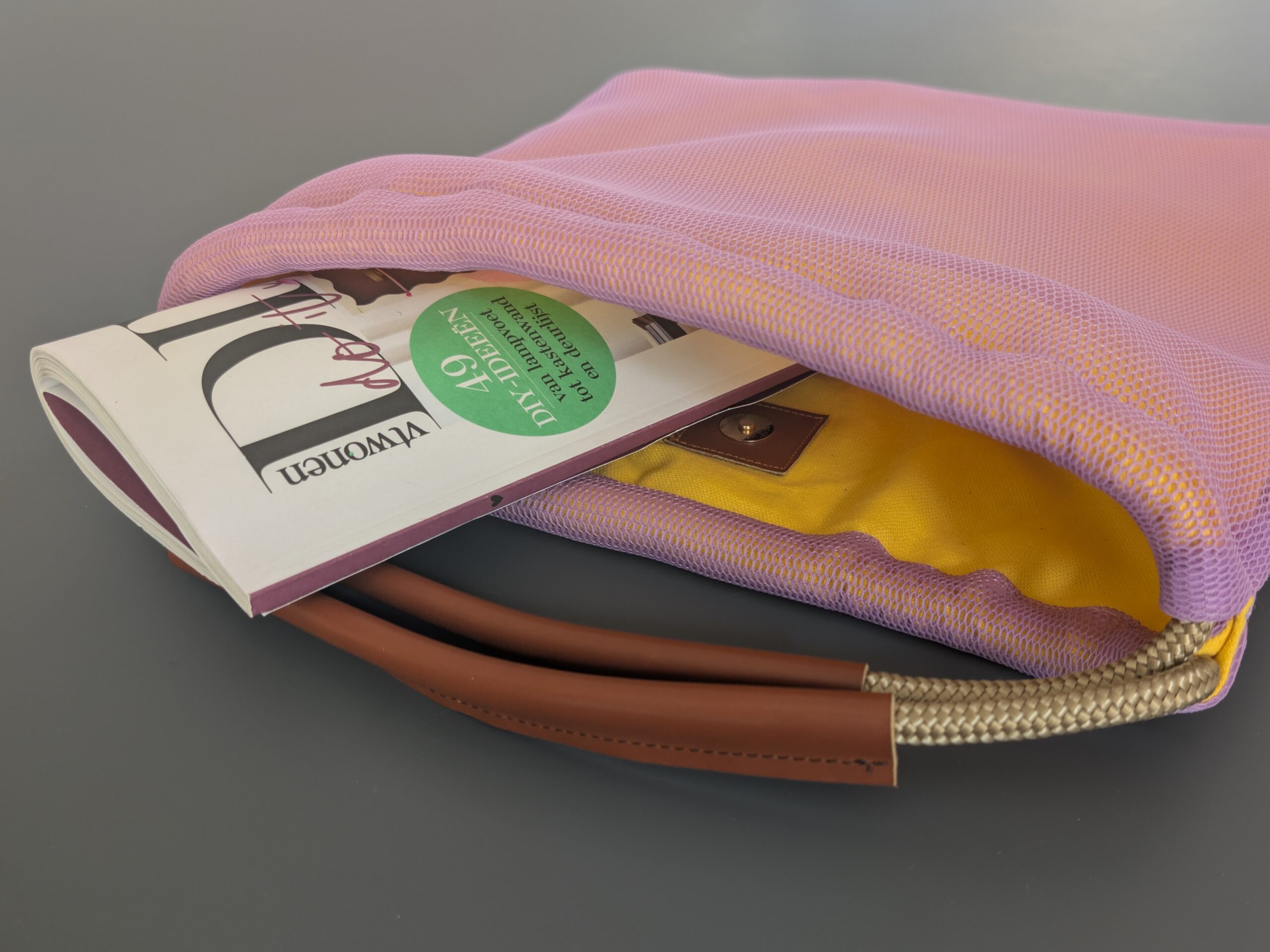 Tas-3dmesh-lila-geel-lig