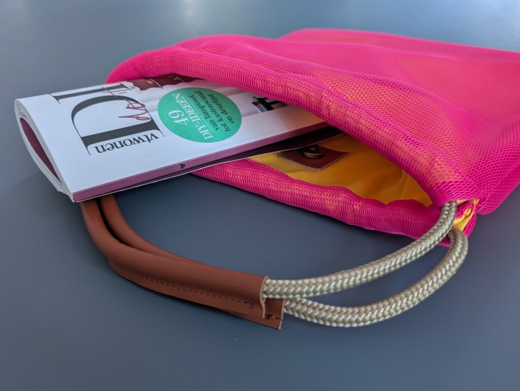 Tas Roze - Geel